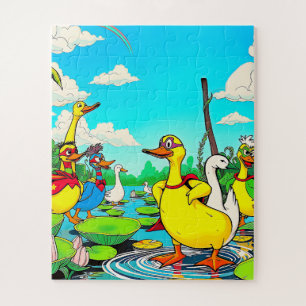 Puzzle Enfants de Duck Pond