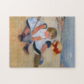 Puzzle Enfants jouant sur la plage (Horizontal)