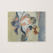 Puzzle Enfants jouant sur la plage, 1884 (Horizontal)