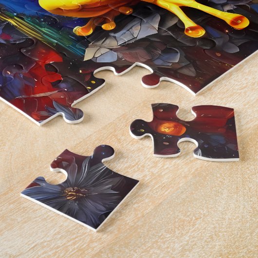 Puzzle Enfants mignonne Funny Frog Collection (Côté)