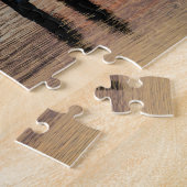 Puzzle Enfants Pêchant Au Coucher Du Soleil (Côté)