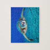 Puzzle Enfants sous l'eau 110 pièces Tortue de mer Jigsaw (Vertical)