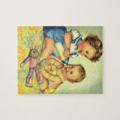 Puzzle Enfants vintages, Joyeux Petits Enfants Bouteille  (Horizontal)