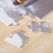 Puzzle English Setter Cozy Classroom Teacher Santa (Côté)