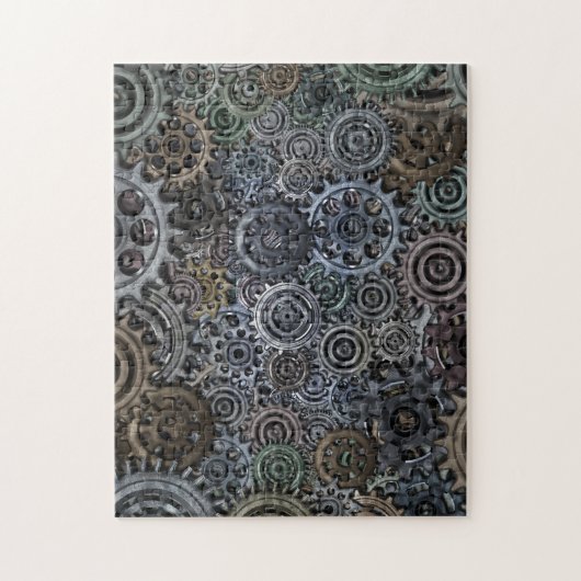 Puzzle Engrenages et engins (Vertical)