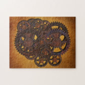 Puzzle Engrenages rouillés Steampunk (Horizontal)
