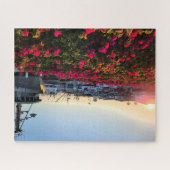 Puzzle énigme des bateaux de pêche dans un port (Horizontal)