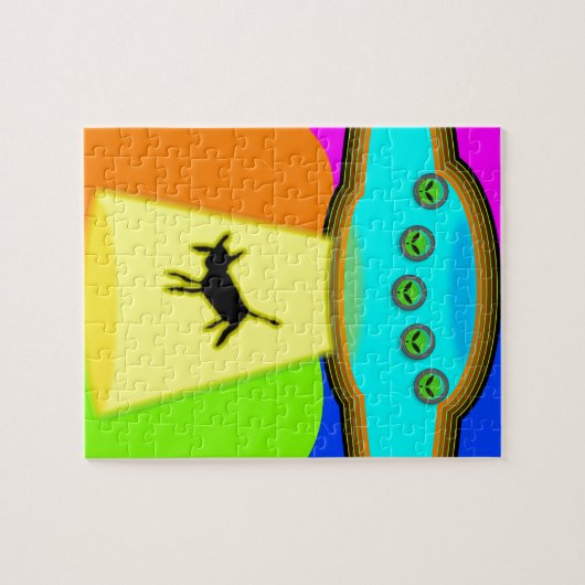 Puzzle Enlèvement d'Aliens (Horizontal)