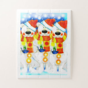 Puzzle Enneiges de Noël