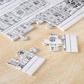 Puzzle Enquête dans la perte de Titanic : Sectio croisé (Côté)