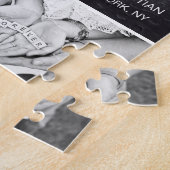Puzzle Enregistrer la date Fiançailles photo (Côté)