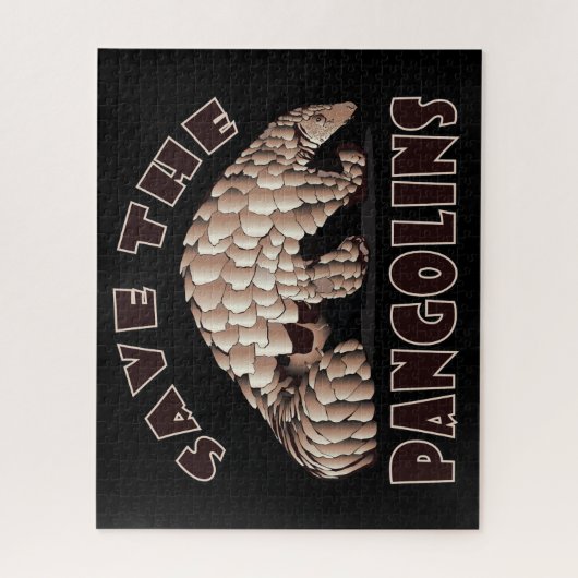 Puzzle Enregistrer Les Pangolins (Vertical)