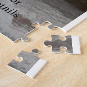 Puzzle Enregistrez la date code QR simple minimal détails (Côté)