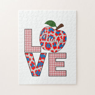 Puzzle Enseignant Art Amour Enseignement