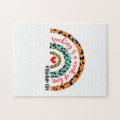 Puzzle Enseignant L'Art L'Enseignement Est Une Oeuvre De  (Horizontal)