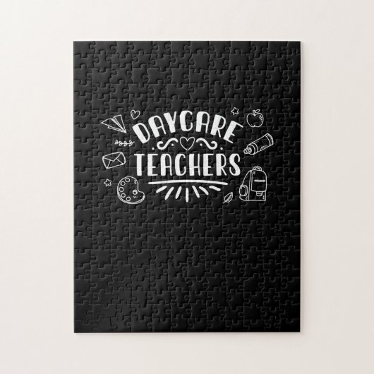 Puzzle Enseignants en garderie (Vertical)