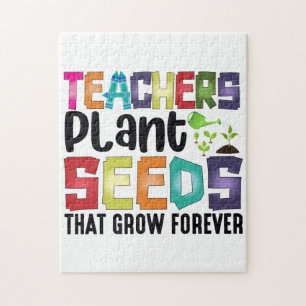 Puzzle Enseignants Graines Plantes Qui Croissent Pour Tou