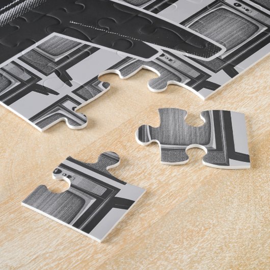 Puzzle Ensemble de télévision Pop Art Retro (Côté)