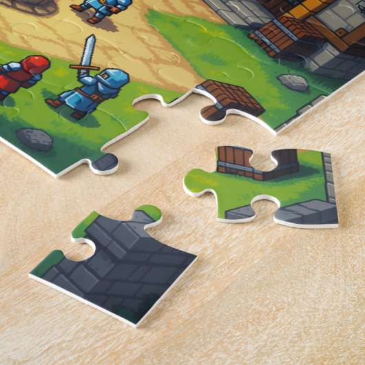 Puzzle Ensemble médiéval (Côté)