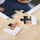 Puzzle Ensemble Nous Faisons Une Famille 11 Photos Coeur (Côté)