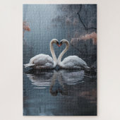 Puzzle Ensemble pour toujours cygnes (Vertical)