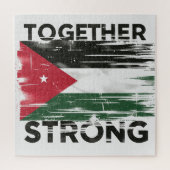 Puzzle Ensemble un soutien solide Palestine (Vertical)