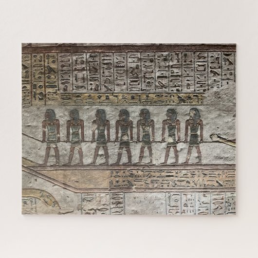 Puzzle Enterrement Chambre Art Egypte (Horizontal)