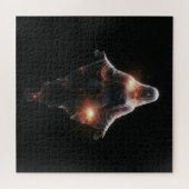 Puzzle Entité féminine transparente qui survole dans l'un (Horizontal)