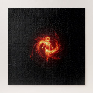 Puzzle Entité mystique spirituelle dans l'espace extra-at