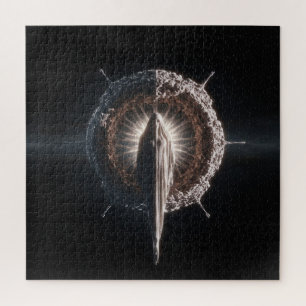 Puzzle Entité texturée dans l'espace extra-atmosphérique 