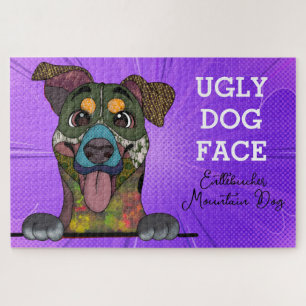 Puzzle Entlebucher Mountain Dog sale visage 1000 pièces J