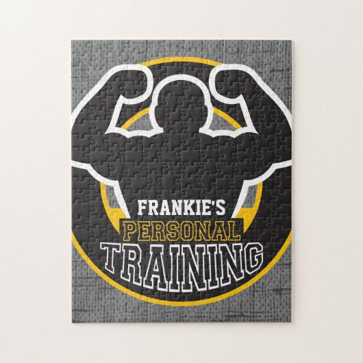 Puzzle Entraîneur du GYM Power Training Fitness Custom (Vertical)