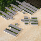 Puzzle Entre les maisons (Côté)