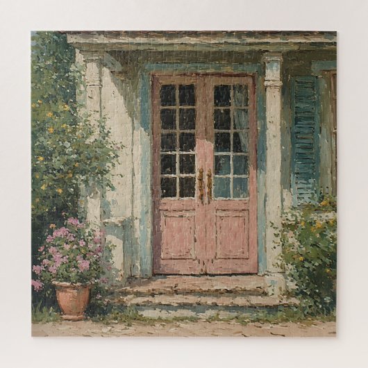 Puzzle Entrée de jardin ensoleillée (Vertical)