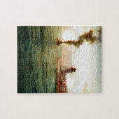 Puzzle Entrée de port, Charlevoix, Michigan circa 1900 (Horizontal)