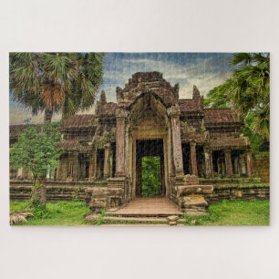 Puzzle Entrée du temple d'Angkor Vat Cambodge