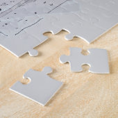 Puzzle Entrée Historique en Brique Rouge (Côté)