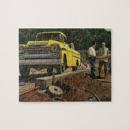 Puzzle Entrepreneur en construction Architecte d'entrepri (Horizontal)