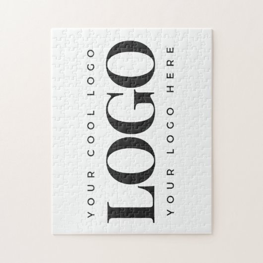 Puzzle Entreprise moderne Rectangle personnalisé Business (Vertical)