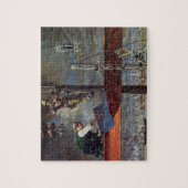 Puzzle Entreprise vintage, architectes et construction (Vertical)