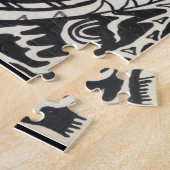 Puzzle Entrez, l'homme au micro-point (Côté)