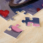 Puzzle Épagneul breton Saint-Valentin (Côté)