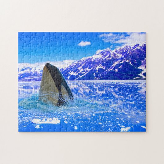 Puzzle Épaulards canadiens. (Horizontal)