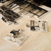 Puzzle Épave ferroviaire à Montparnasse 1895 Vintage (Côté)