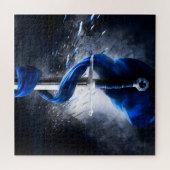 Puzzle Épée de combat Blue Sash (Horizontal)