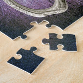 Puzzle Ephémère florale de rose rouge (Côté)