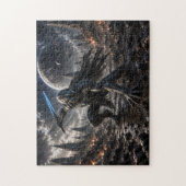 Puzzle Epic Alien Knight in a Distant Galaxy (Vertical)