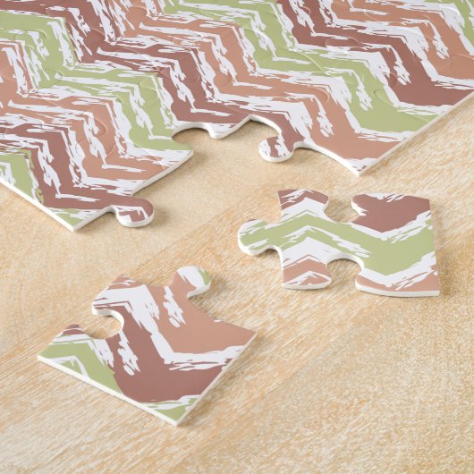 Puzzle Épice de scribble Chevron ZigZag (Côté)