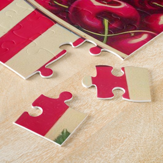 Puzzle Épingle de cerise mignonne (Côté)