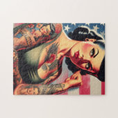 Puzzle Épingle vintage-américaine (Horizontal)